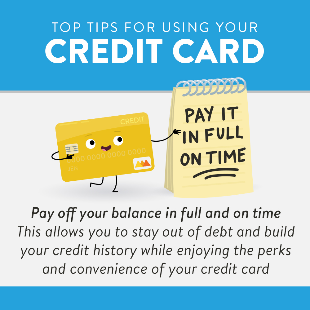 Yellow Credit Card Advising Readers to Pay Off Balances in Full