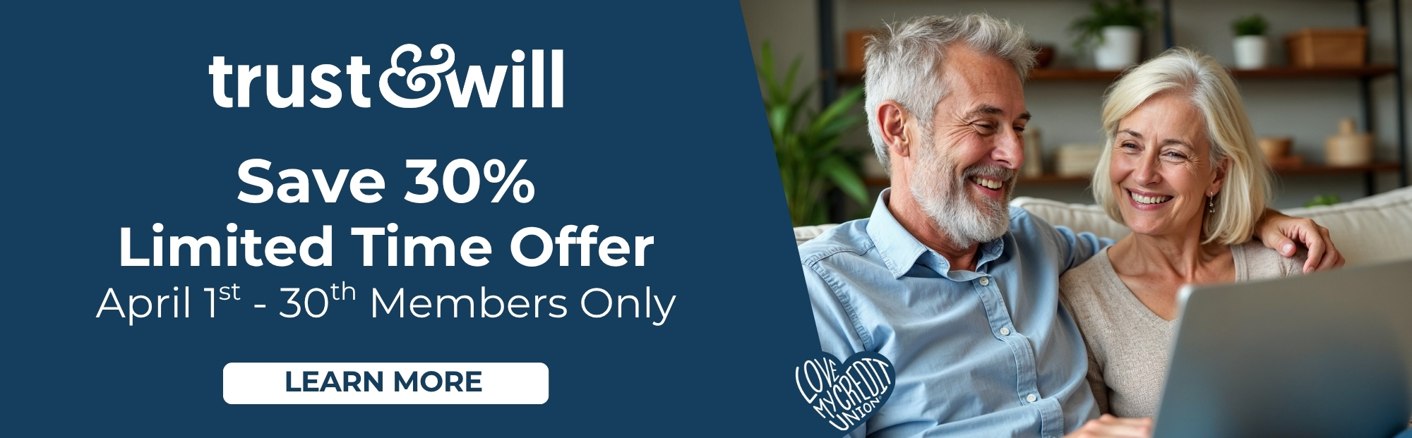 Trust & Will April 2026 30 Percent Off Promo Preview