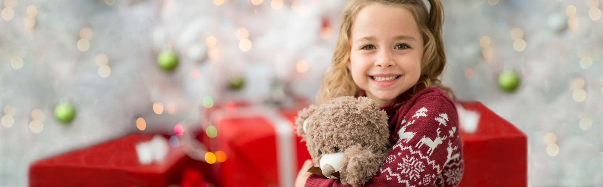 Child Opening Gifts