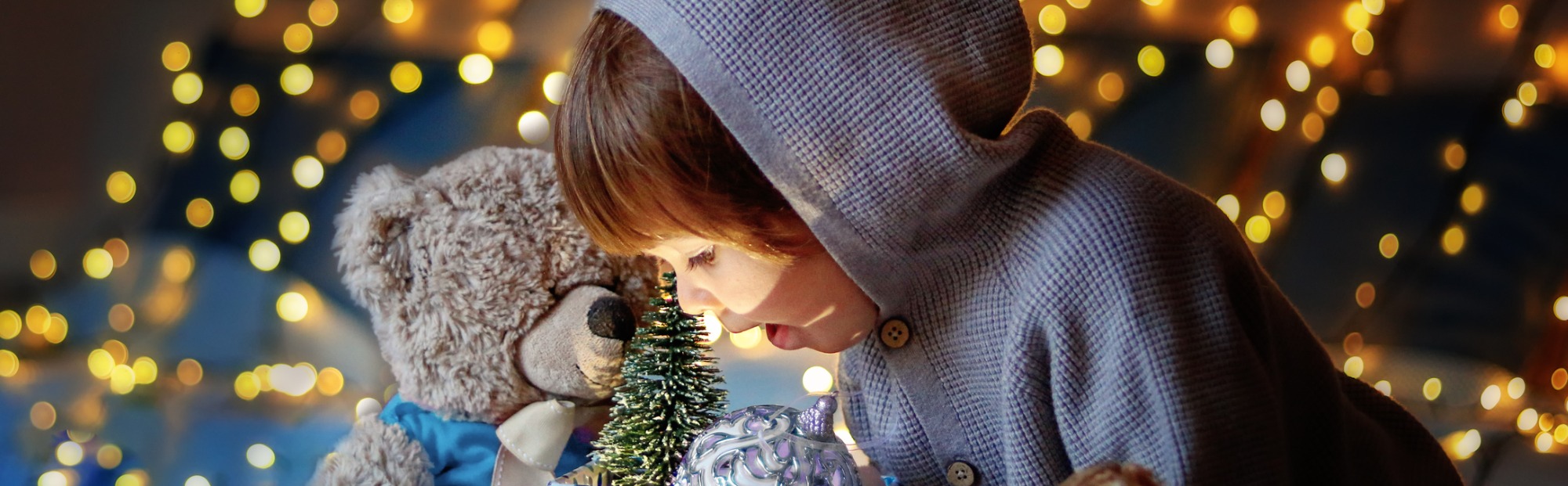 Child Opening Gifts