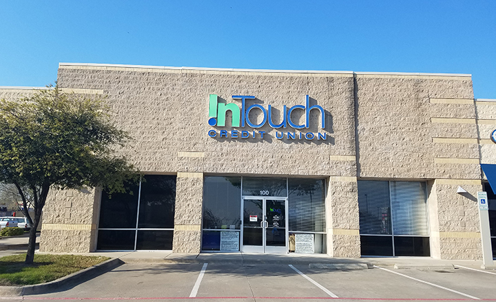 Little Elm Branch Exterior Shot of Little Elm Branch in Texas During the Day