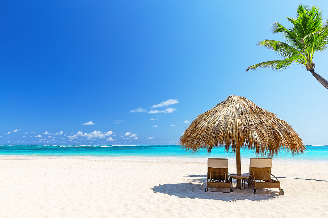 Beach Chairs By the Ocean